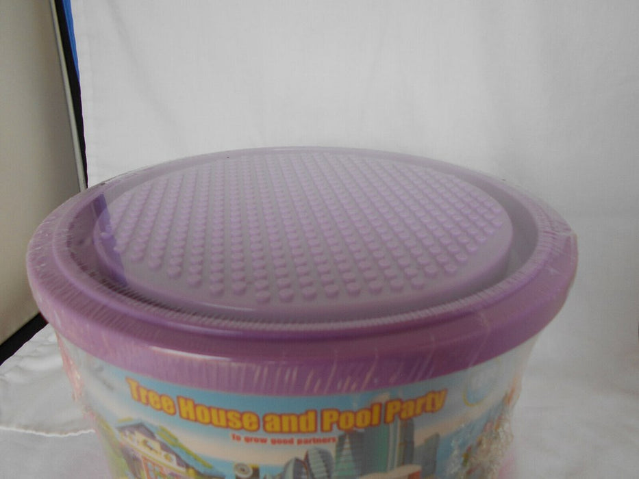 Tree House & Pool Party Creative Toy Building Block Sets 6+