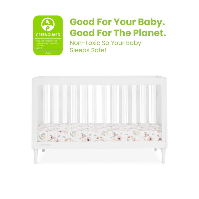 Delta Children Bowie 4-in-1 Convertible Crib - Greenguard Gold Certified - Bianca White (LOCAL PICKUP ONLY)