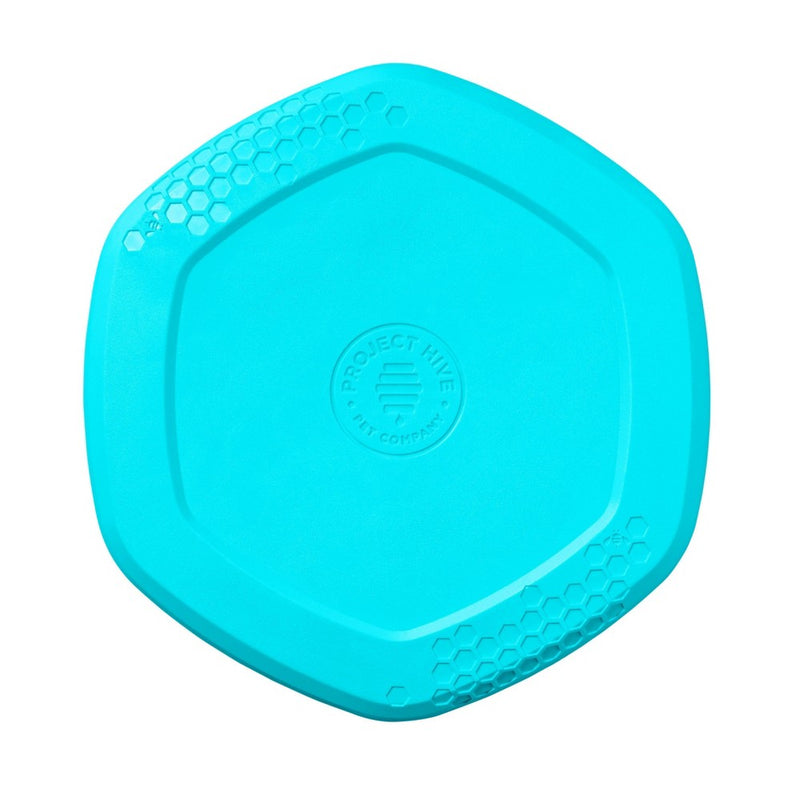 Project Hive Pet Company Soothing Vanilla Disc and Reversible Lick Mat Interactive Dog Toy - Blue