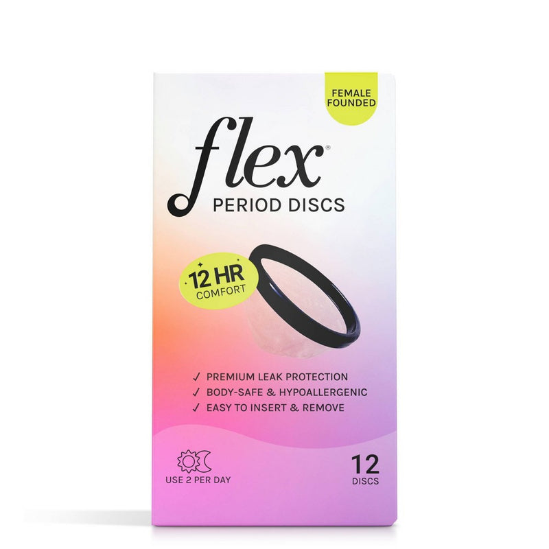 Flex Menstrual Discs - 12ct
