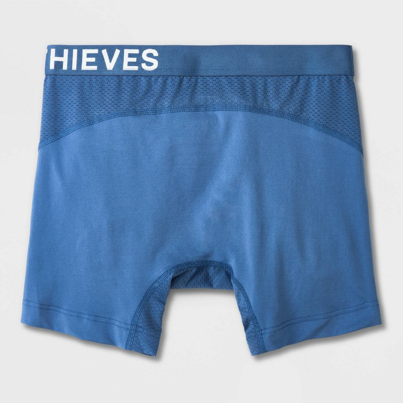 Pair of Thieves Men's SuperCool Boxer Briefs 2pk - Blue/Maroon S