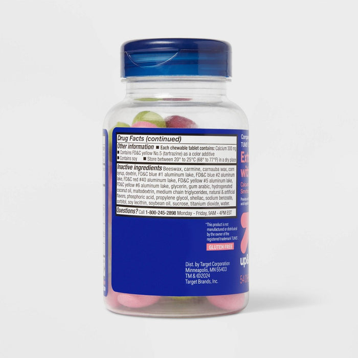 Antacid Gas Relief Chewables - Lemon & Strawberry - 54ct - up&up
