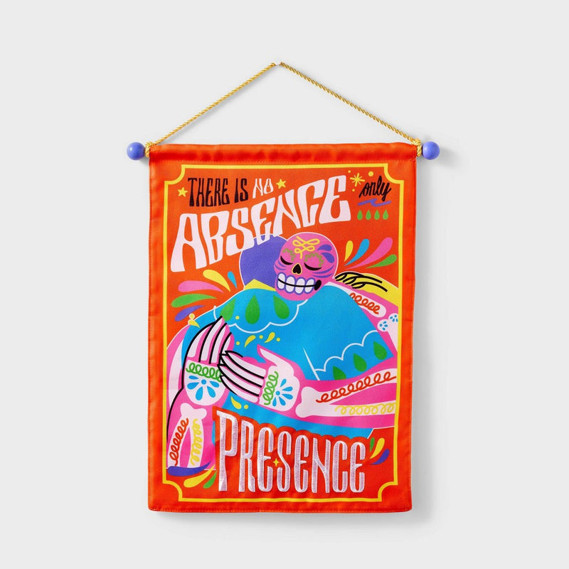 18.5" Dia de Muertos Reversible Wall Banner