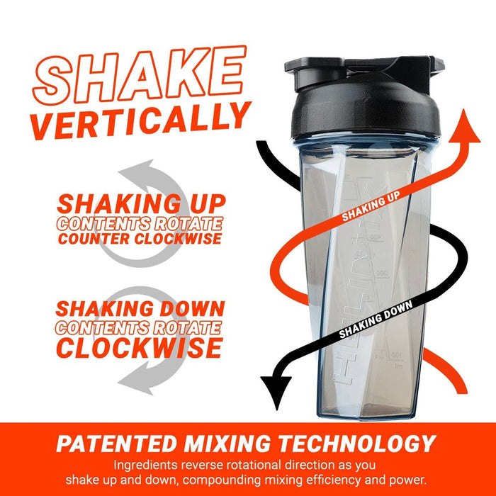 Helimix 28oz Shaker Water Bottle - Black