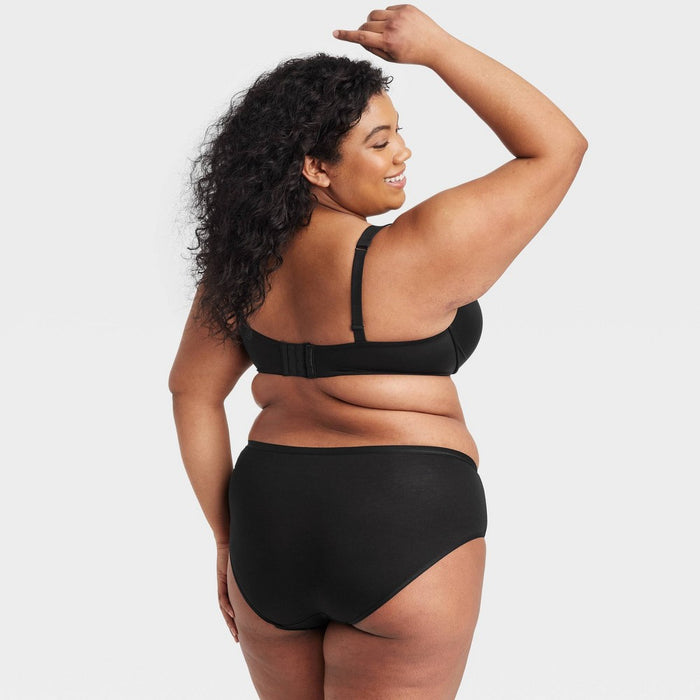Women's 6pk Hipster Underwear - Auden Solid Mix 1X
