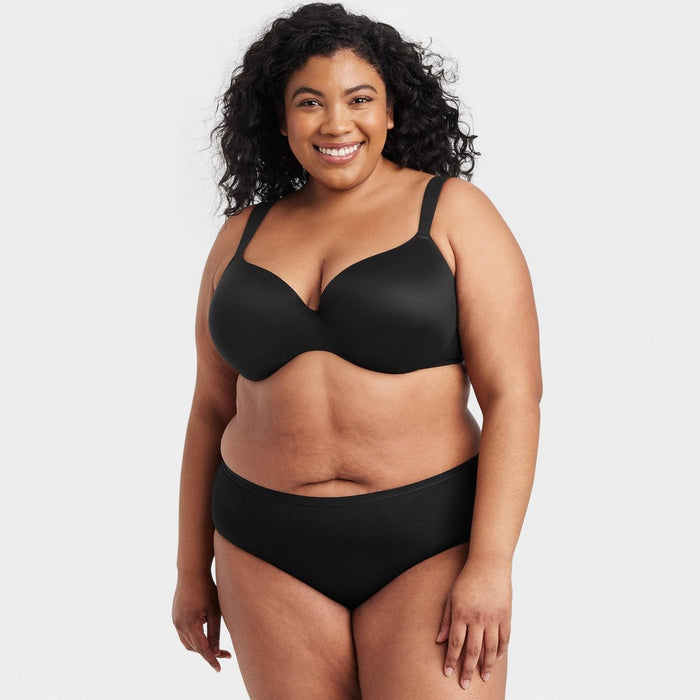 Women's 6pk Hipster Underwear - Auden Solid Mix 1X