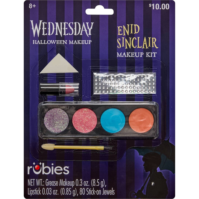 Wednesday Halloween Makeup Kit Enid