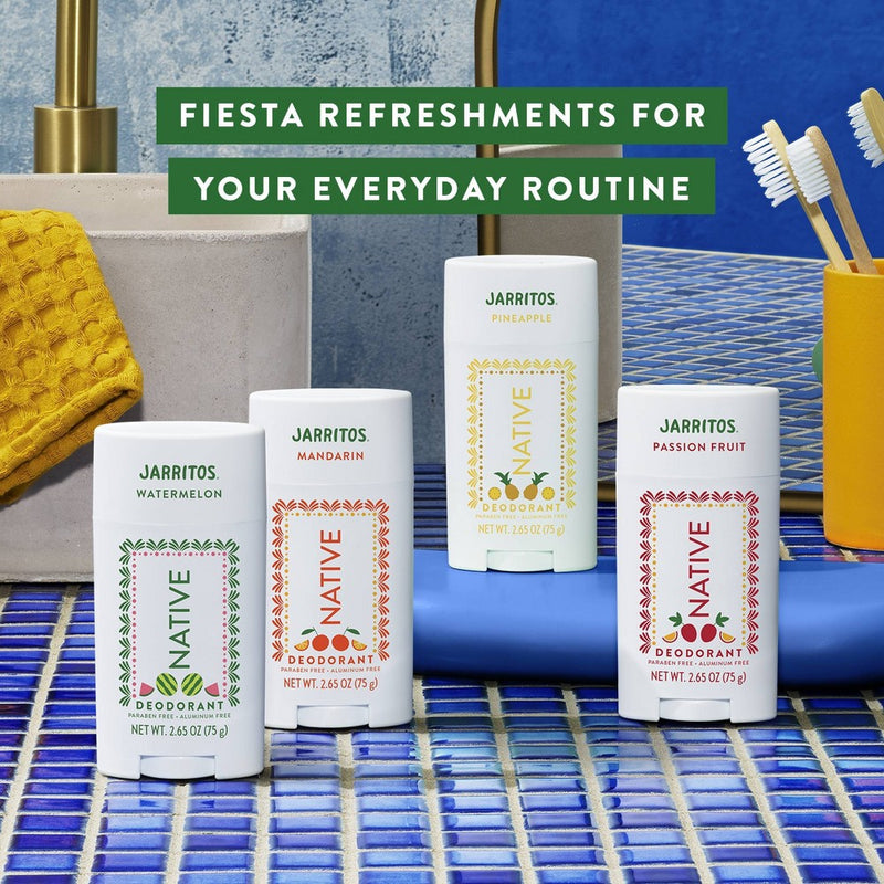 Native Deodorant Limited Edition Jarritos - Pineapple - 2.65oz *ADD 3 TO YOUR CART & 1 IS FREE!*