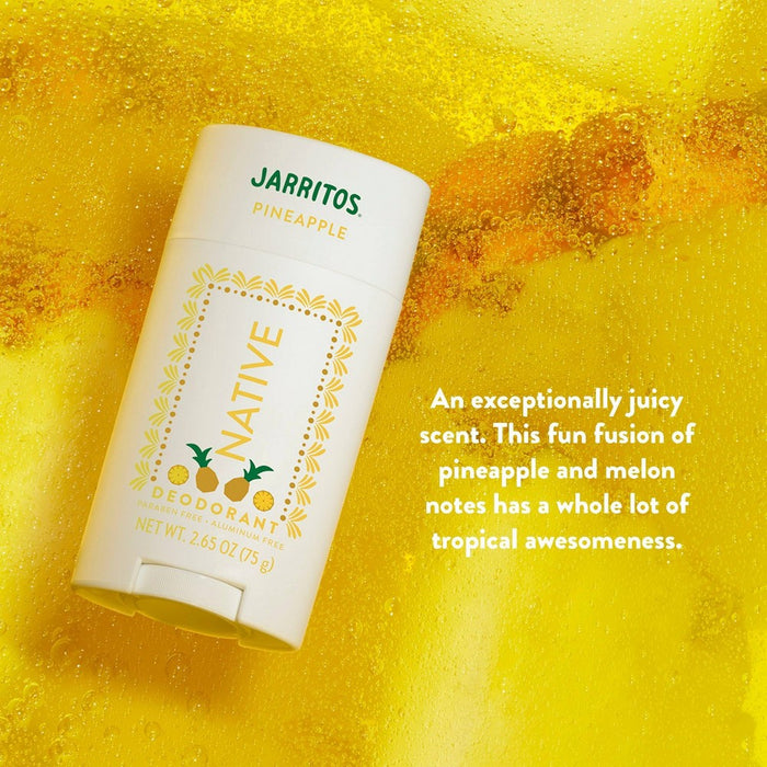 Native Deodorant Limited Edition Jarritos - Pineapple - 2.65oz *ADD 3 TO YOUR CART & 1 IS FREE!*