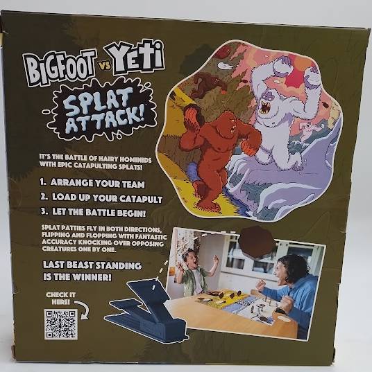 Big Foot vs. Yeti - Splat Attack Game