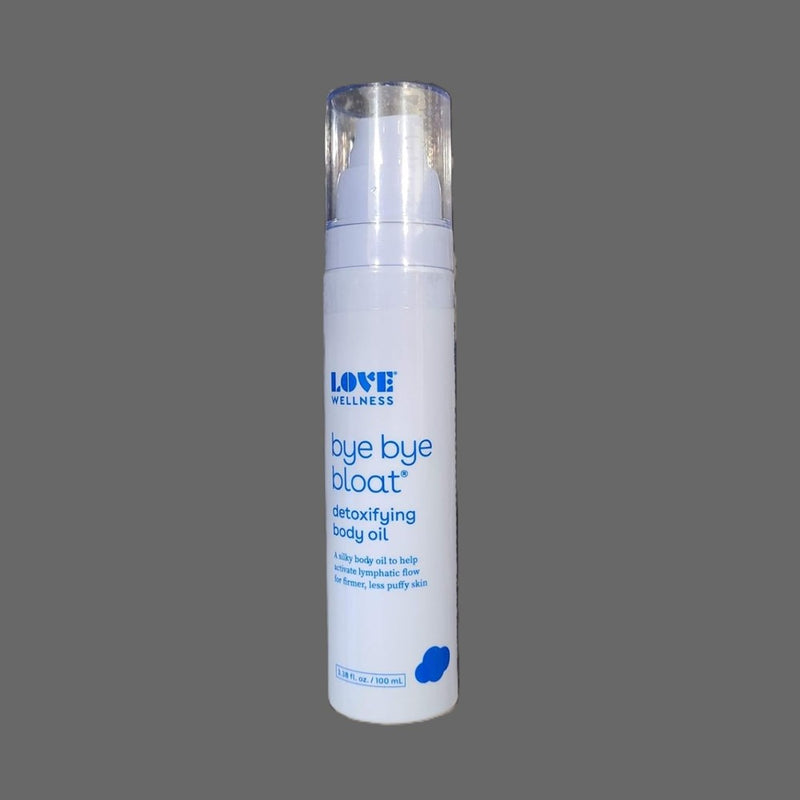 Love Wellness Bye Bye Bloat Detoxifying Body Oil - 3.38 fl oz