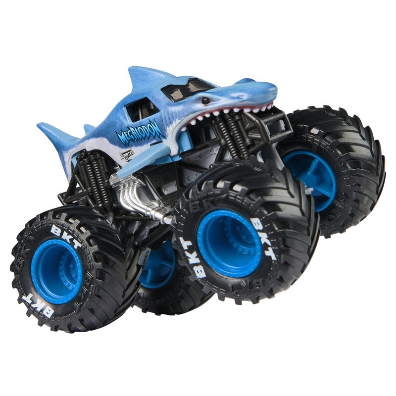 Monster Jam Megalodon Die Cast Monster Truck with Trading Card