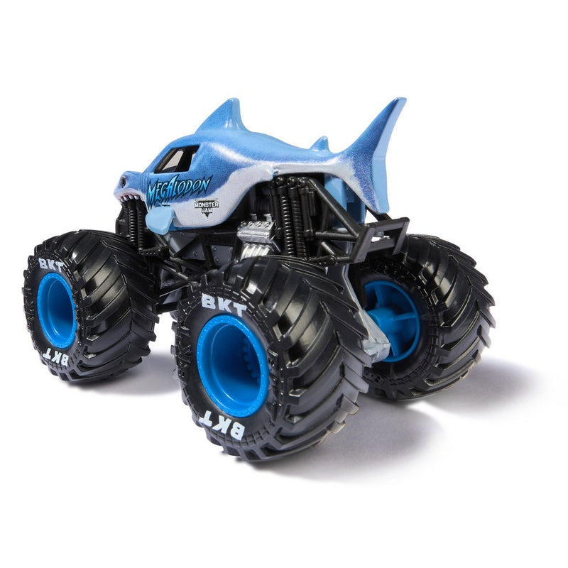 Monster Jam Megalodon Die Cast Monster Truck with Trading Card