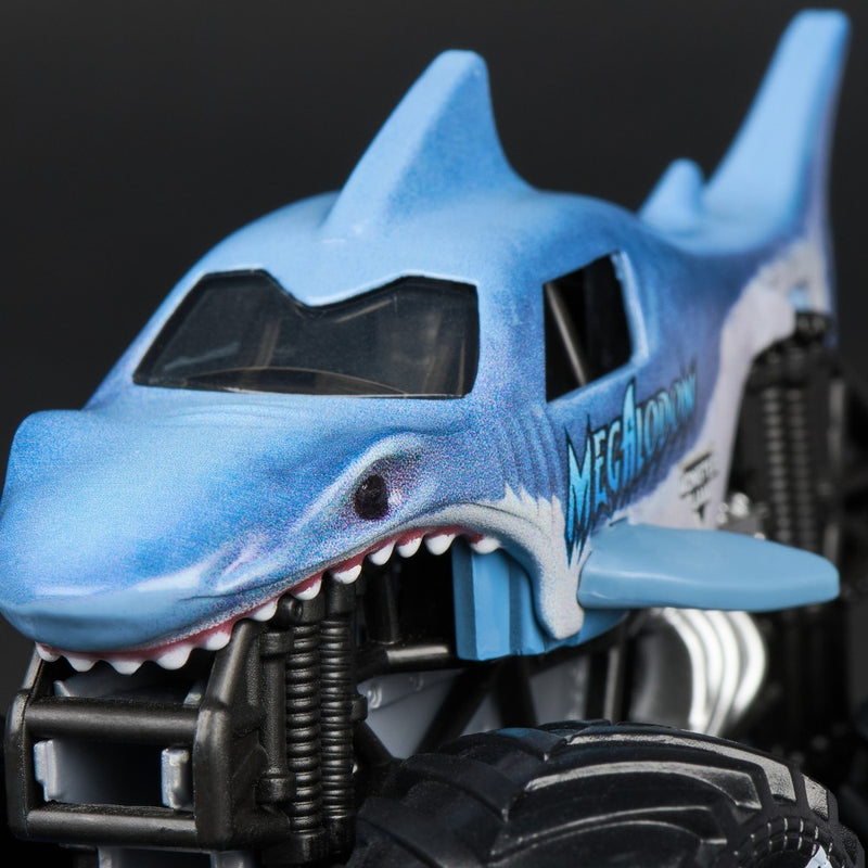 Monster Jam Megalodon Die Cast Monster Truck with Trading Card