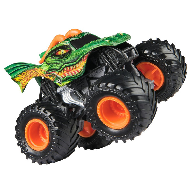 Monster Jam Dragon Die Cast Monster Truck with Trading Card