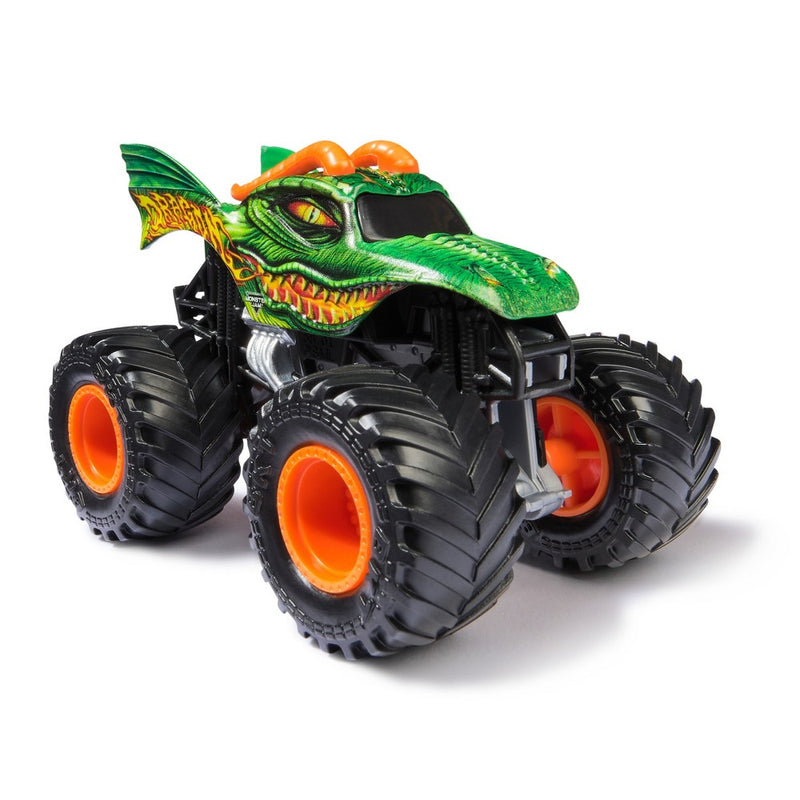 Monster Jam Dragon Die Cast Monster Truck with Trading Card