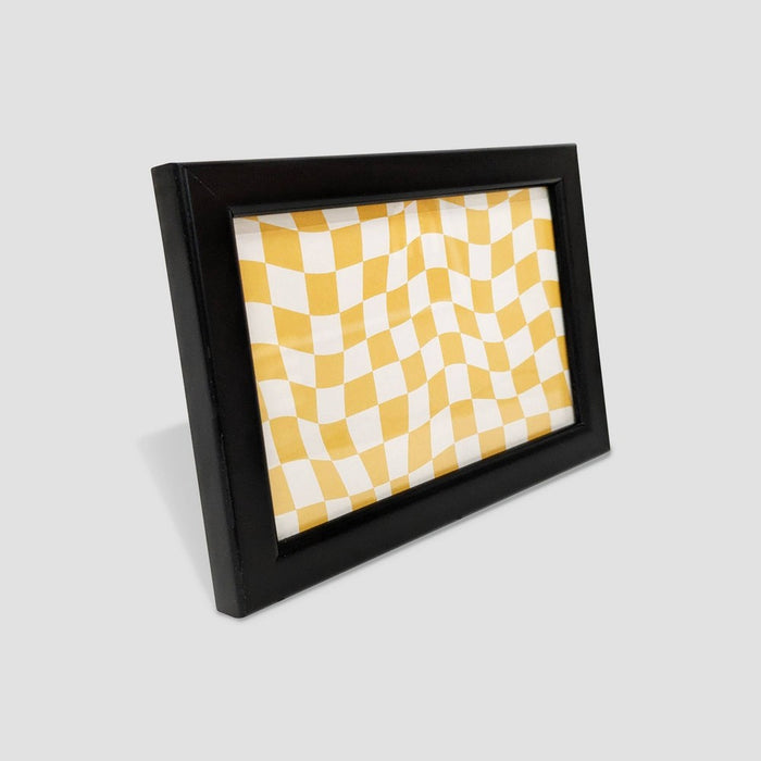 Harbortown 3pk 4"x6" Soft Linear Profile Mini Picture Frames Matte Black