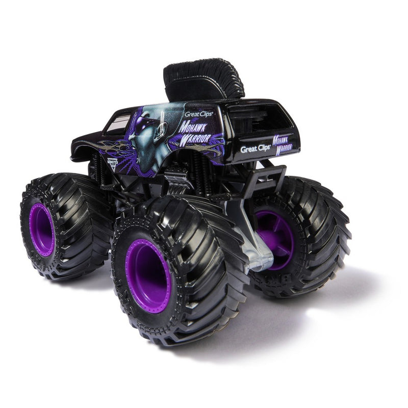 Monster Jam Mohawk Warrior Die Cast Monster Truck with Trading Card