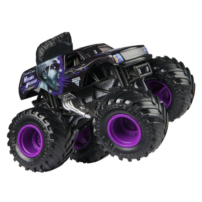 Monster Jam Mohawk Warrior Die Cast Monster Truck with Trading Card