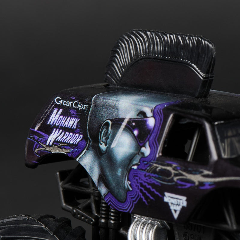 Monster Jam Mohawk Warrior Die Cast Monster Truck with Trading Card