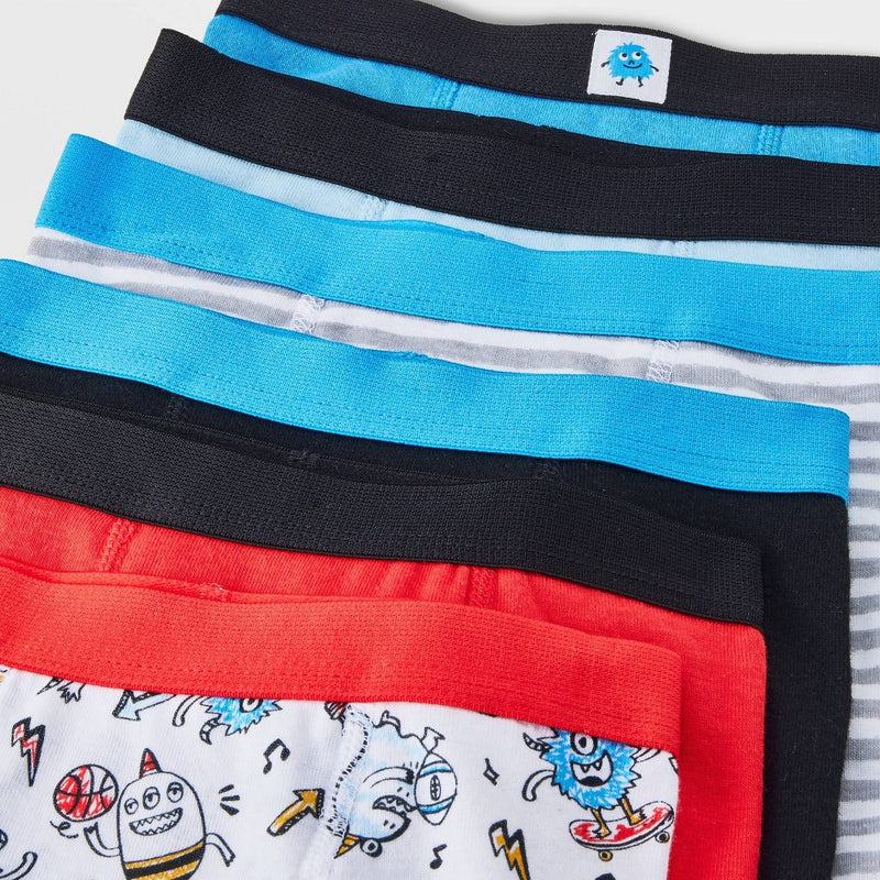 Toddler Boys' 6pk 'Monsters' Boxer Briefs - Cat & Jack 4T