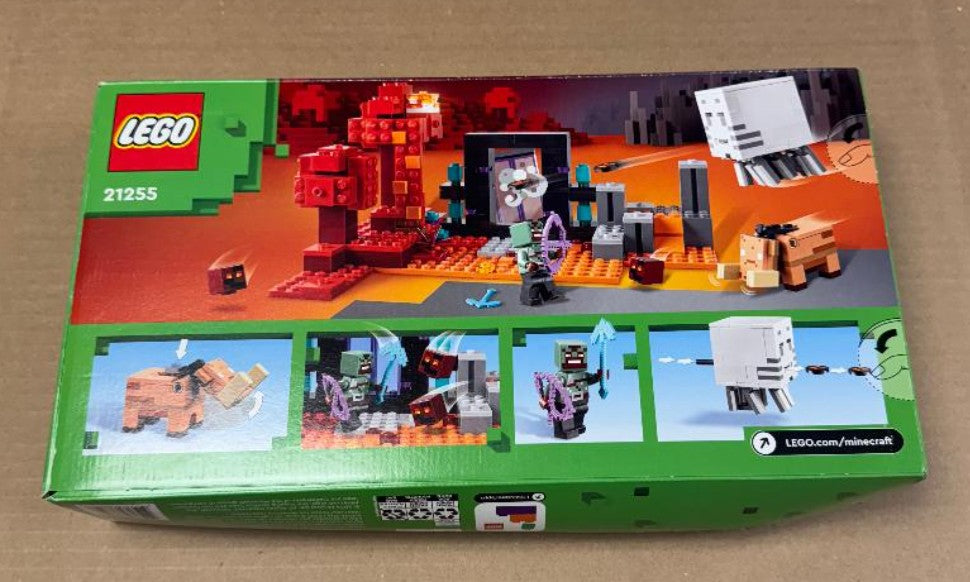 LEGO Minecraft The Nether Portal Ambush Building Toy 21255 SEE DETAILS