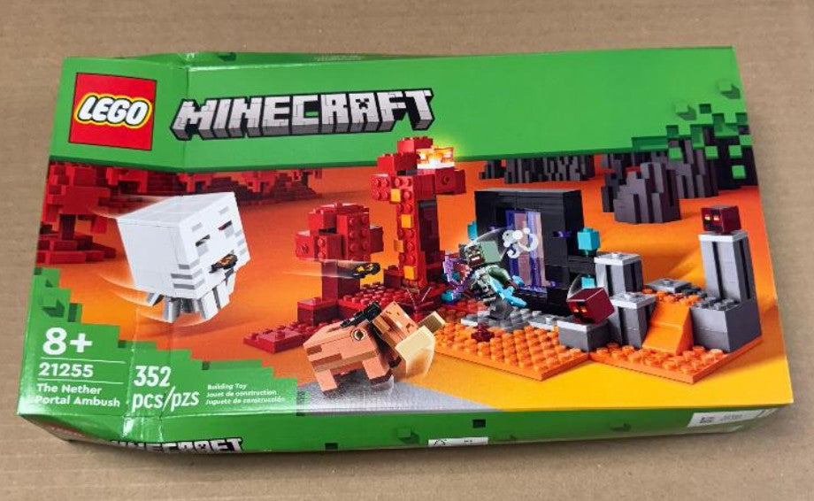 LEGO Minecraft The Nether Portal Ambush Building Toy 21255 SEE DETAILS