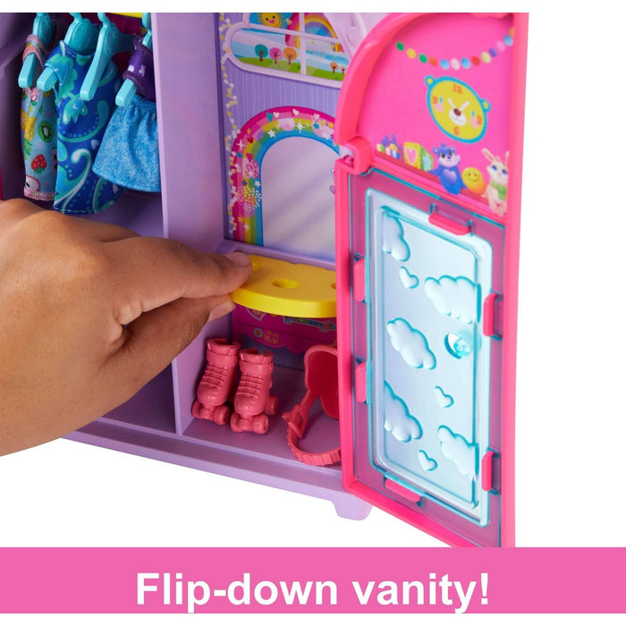 Barbie Chelsea Doll & Closet Toy Playset with Clothes & Accessories Set 17pc