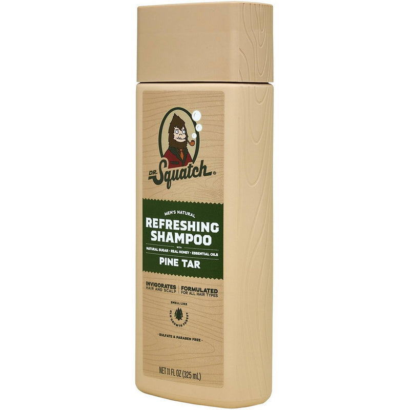 DR. SQUATCH Shampoo - Pine Tar - 11 fl oz
