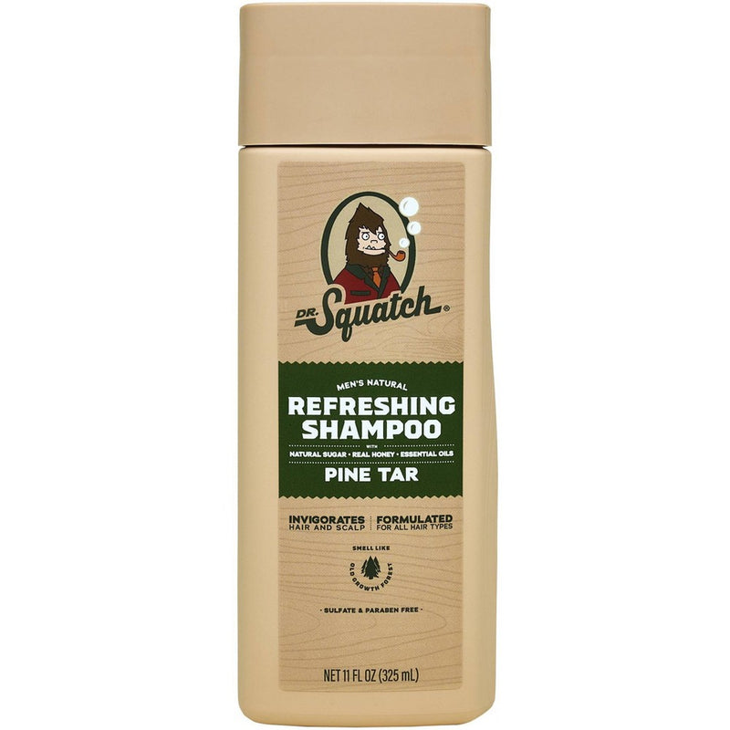 DR. SQUATCH Shampoo - Pine Tar - 11 fl oz
