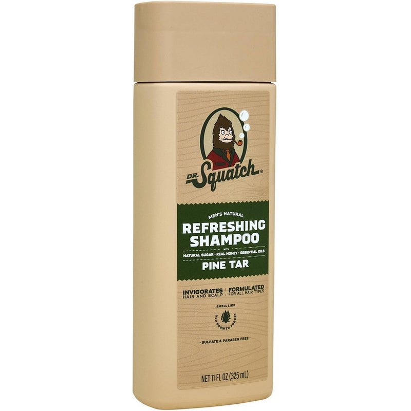 DR. SQUATCH Shampoo - Pine Tar - 11 fl oz