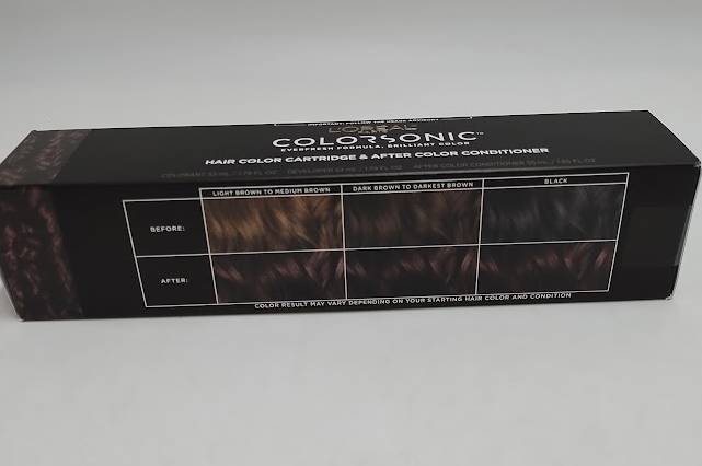 L'Oreal Paris Colorsonic Permanent Hair Color Cartridge - Darkest Brown Mahogany 3M
