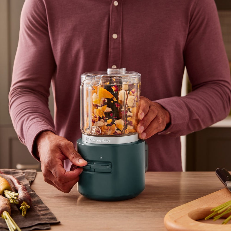 KitchenAid Go Cordless Food Chopper battery sold separately Hearth & Hand with Magnolia: 5-Cup, Stainless Steel Blades