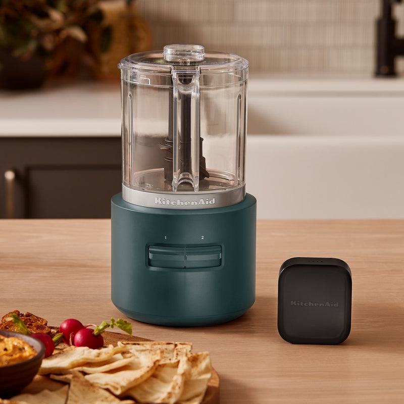 KitchenAid Go Cordless Food Chopper battery sold separately Hearth & Hand with Magnolia: 5-Cup, Stainless Steel Blades