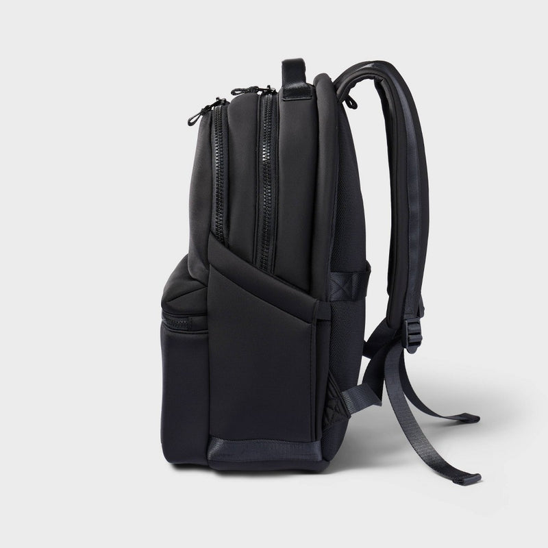 Faux Neoprene 17" Backpack Black - All In Motion?
