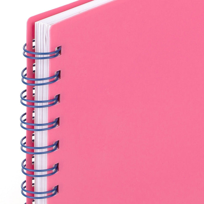 Mead Color Pop LG WM Planner January 2025 - March 2026 Flamingo Pink with Electric Indigo Accents