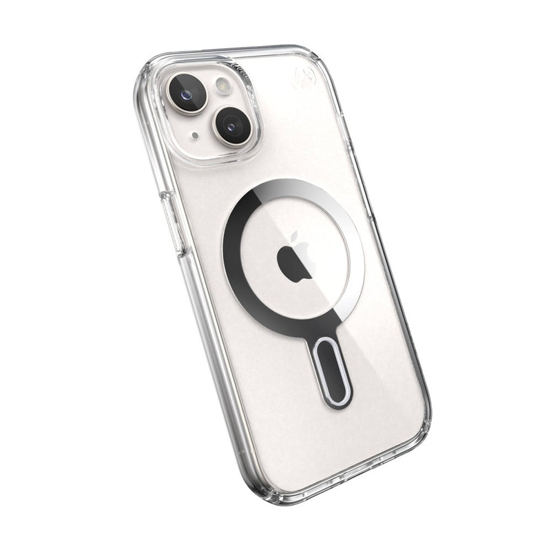 Speck Apple iPhone 16e/iPhone 15/iPhone 14/iPhone 13 Presidio Perfect Clear Case with MagSafe