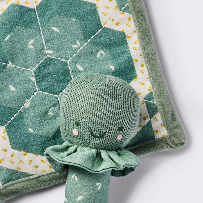 Rattle and Crinkle Paper - Turtle - 2pc - Cloud Island