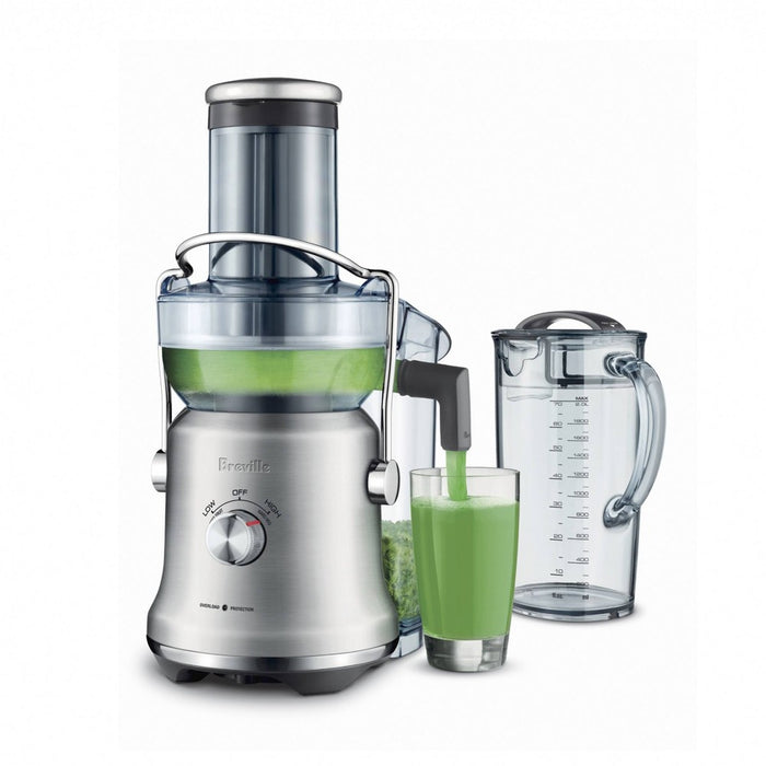Breville Juice Fountain Cold Plus Brushed Stainless Steel BJE530BSS: 1000W Electric Juicer, 2 Speeds, Dishwasher-Safe Parts (LOCAL PICKUP ONLY)