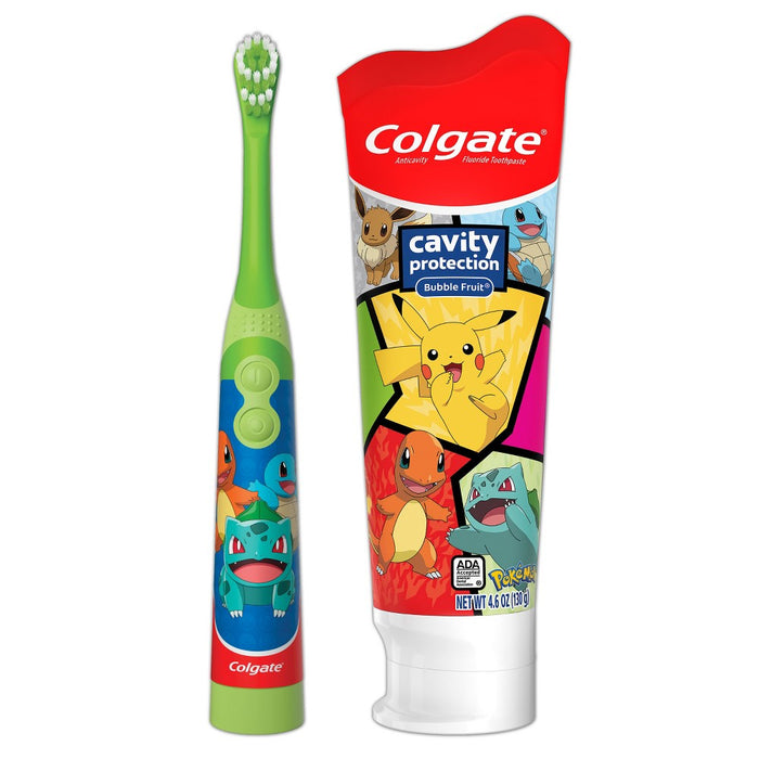 Colgate Kids' Pokemon Toothbrush & Toothpaste Gift Set - 2ct
