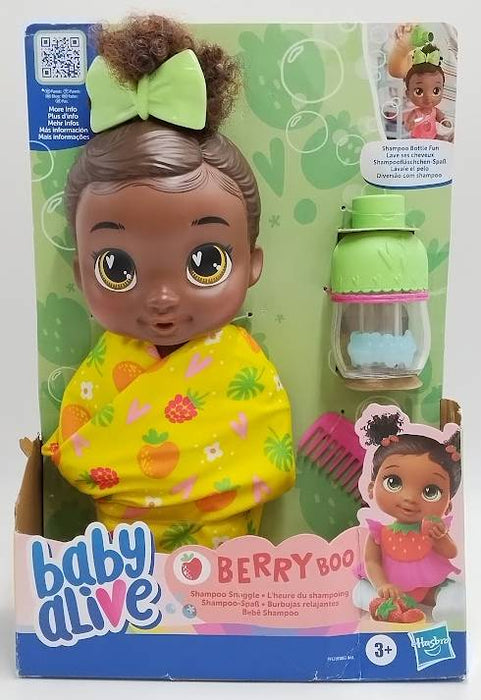 Baby Alive Shampoo Snuggle Berry Doll.SEE DETAILS.