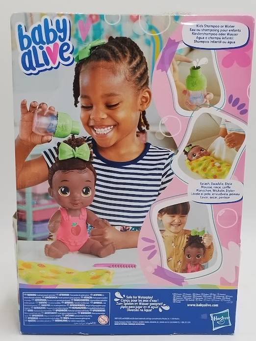 Baby Alive Shampoo Snuggle Berry Doll.SEE DETAILS.