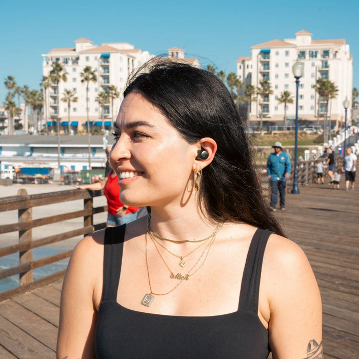 JLab JBuds Active Noise Cancelling True Wireless Bluetooth Earbuds - Black