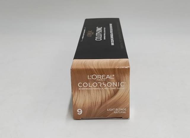 L'Oreal Paris Colorsonic Permanent Hair Color Cartridge- Light Blonde Natural 9