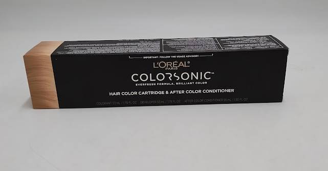 L'Oreal Paris Colorsonic Permanent Hair Color Cartridge- Light Blonde Natural 9