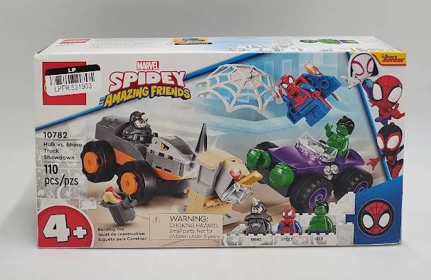 LEGO Spidey Hulk vs. Rhino Truck Showdown 10782 Building Set SEE DETAILS