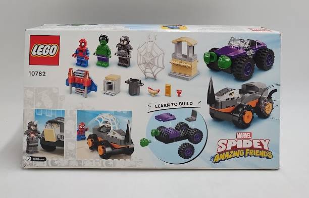 LEGO Spidey Hulk vs. Rhino Truck Showdown 10782 Building Set SEE DETAILS