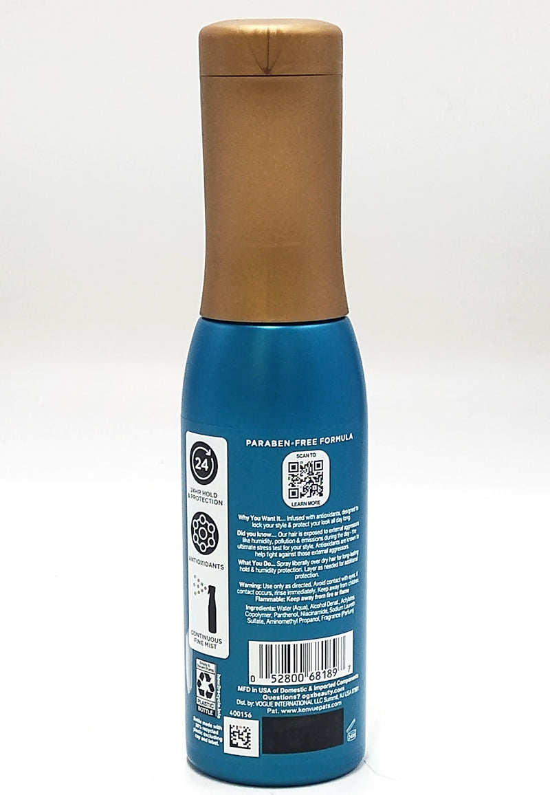OGX Antioxidants + Flexible Hold Hairspray, Anti Humidity Hairspray
