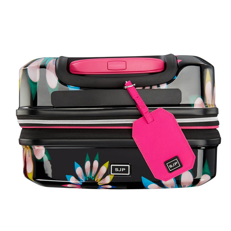 Sarah Jessica Parker Clear Crossbody Bag with Luggage Tag Set