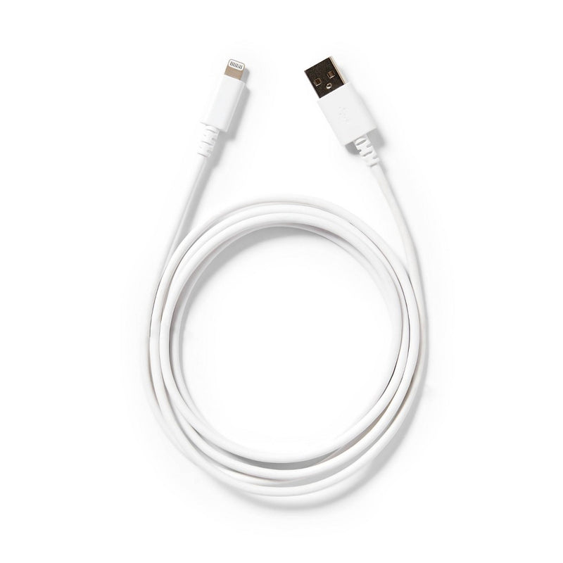 5' Lightning to USB-A Charging Cable - dealworthy White
